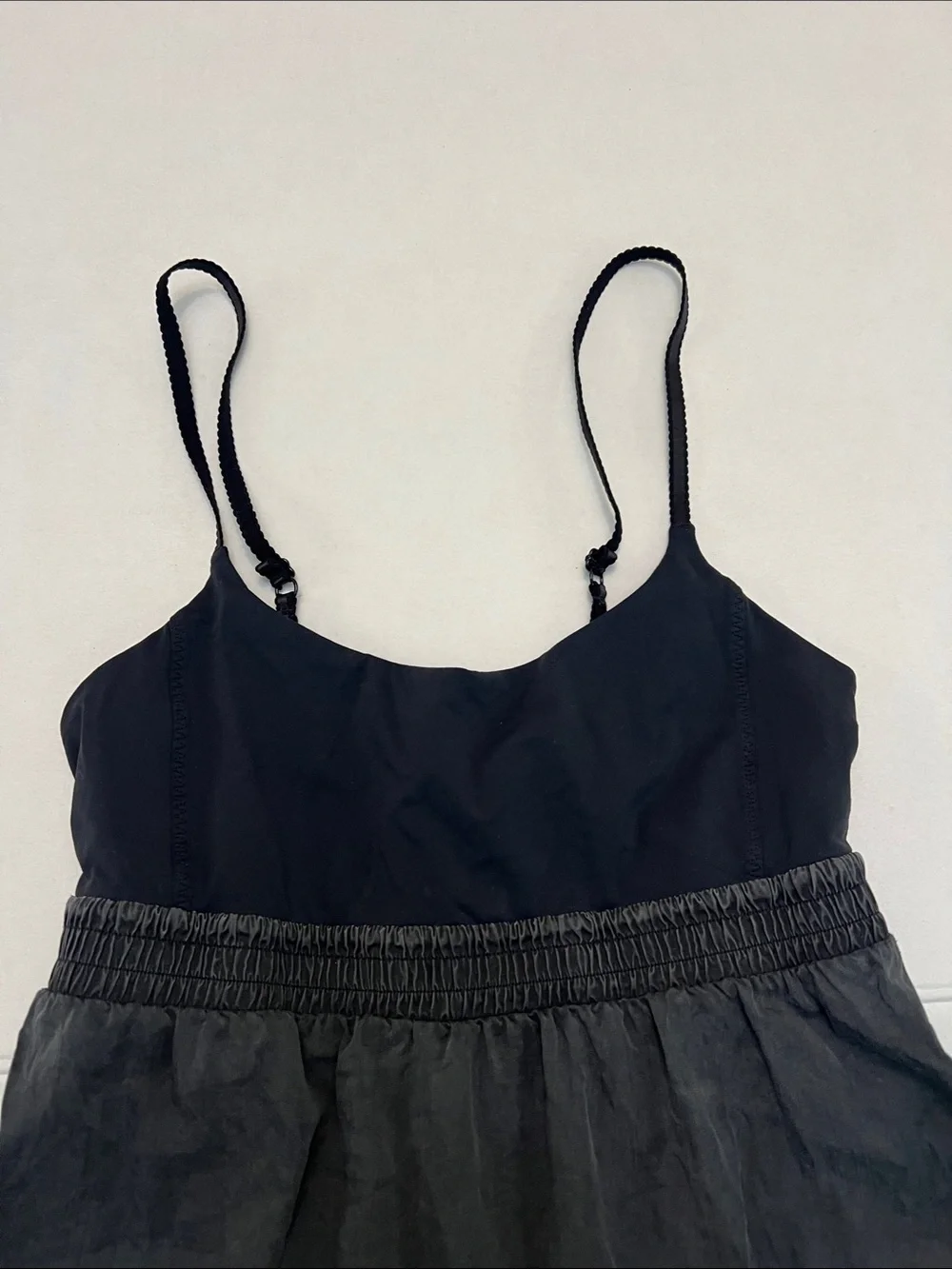 LULULEMON BLACK BLISS TANK ADJUSTABLE BRAIDED STRAPS SIZE 8
